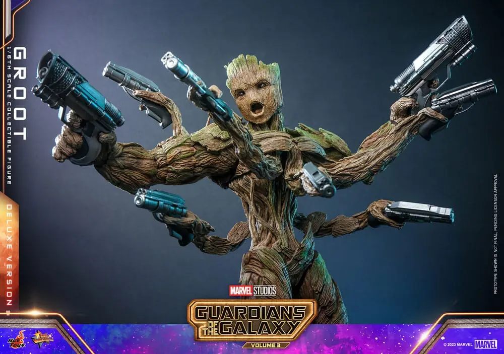 Guardians of the Galaxy Vol. 3 Movie Masterpiece Akční figurka 1/6 Groot (Deluxe verze) 32 cm fotografii produktu