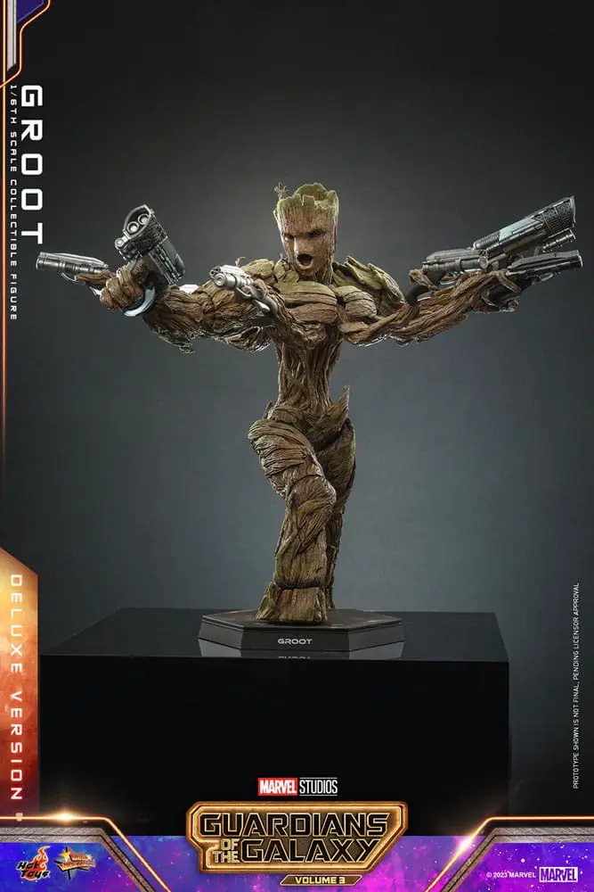 Guardians of the Galaxy Vol. 3 Movie Masterpiece Akční figurka 1/6 Groot (Deluxe verze) 32 cm fotografii produktu