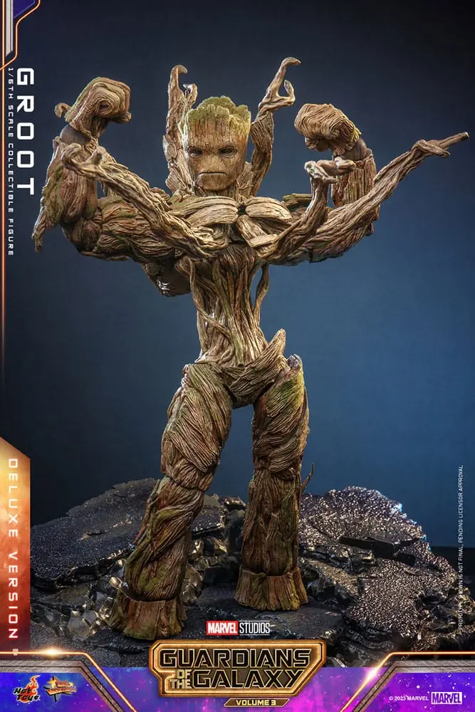 Guardians of the Galaxy Vol. 3 Movie Masterpiece Akční figurka 1/6 Groot (Deluxe verze) 32 cm fotografii produktu