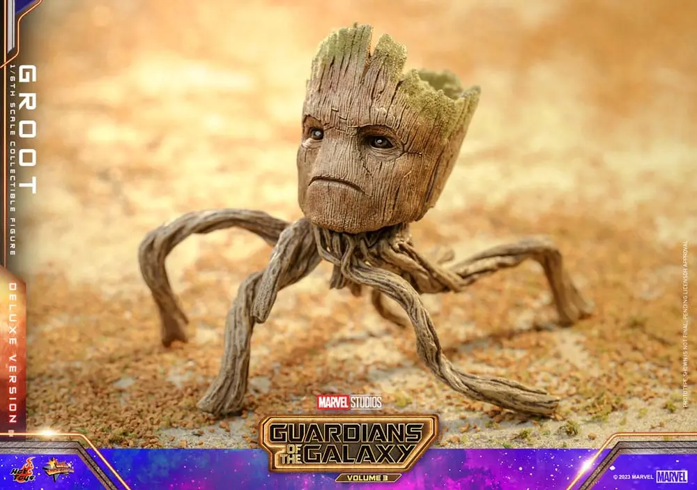 Guardians of the Galaxy Vol. 3 Movie Masterpiece Akční figurka 1/6 Groot (Deluxe verze) 32 cm fotografii produktu