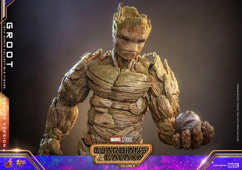 Guardians of the Galaxy Vol. 3 Movie Masterpiece Akční figurka 1/6 Groot (Deluxe verze) 32 cm fotografii produktu