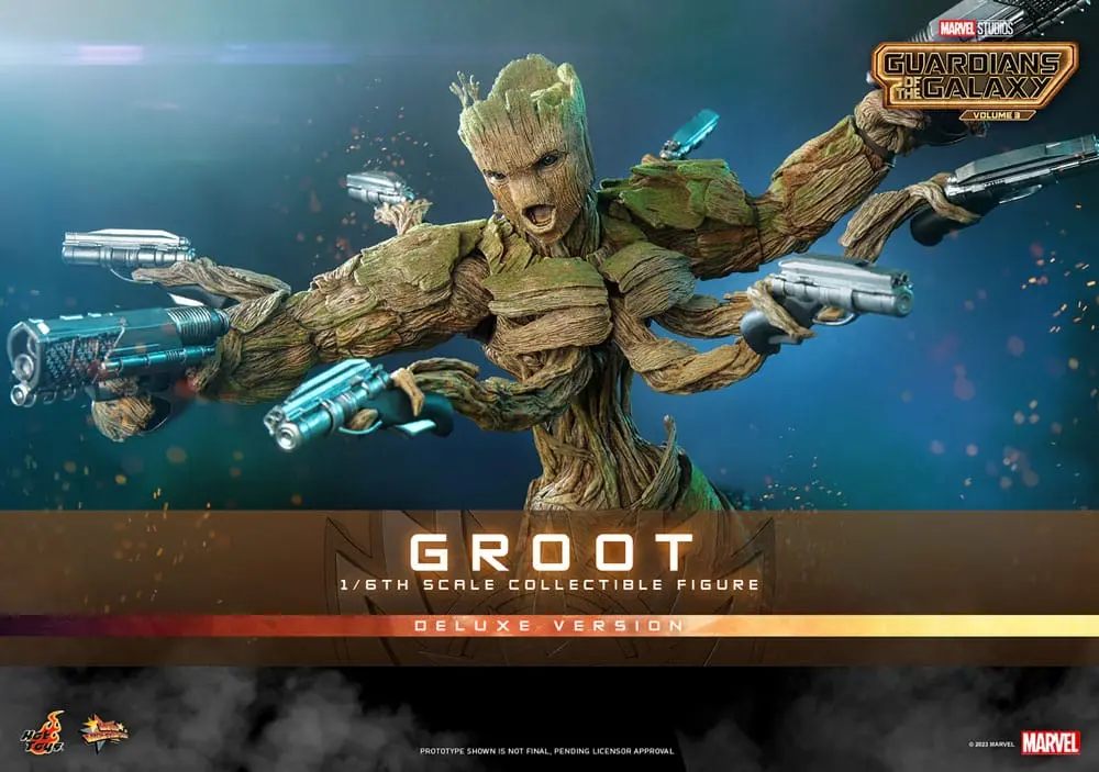 Guardians of the Galaxy Vol. 3 Movie Masterpiece Akční figurka 1/6 Groot (Deluxe verze) 32 cm fotografii produktu