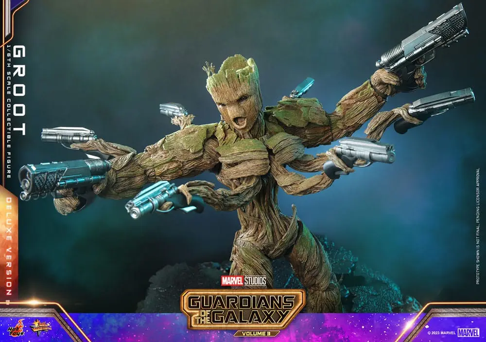 Guardians of the Galaxy Vol. 3 Movie Masterpiece Akční figurka 1/6 Groot (Deluxe verze) 32 cm fotografii produktu