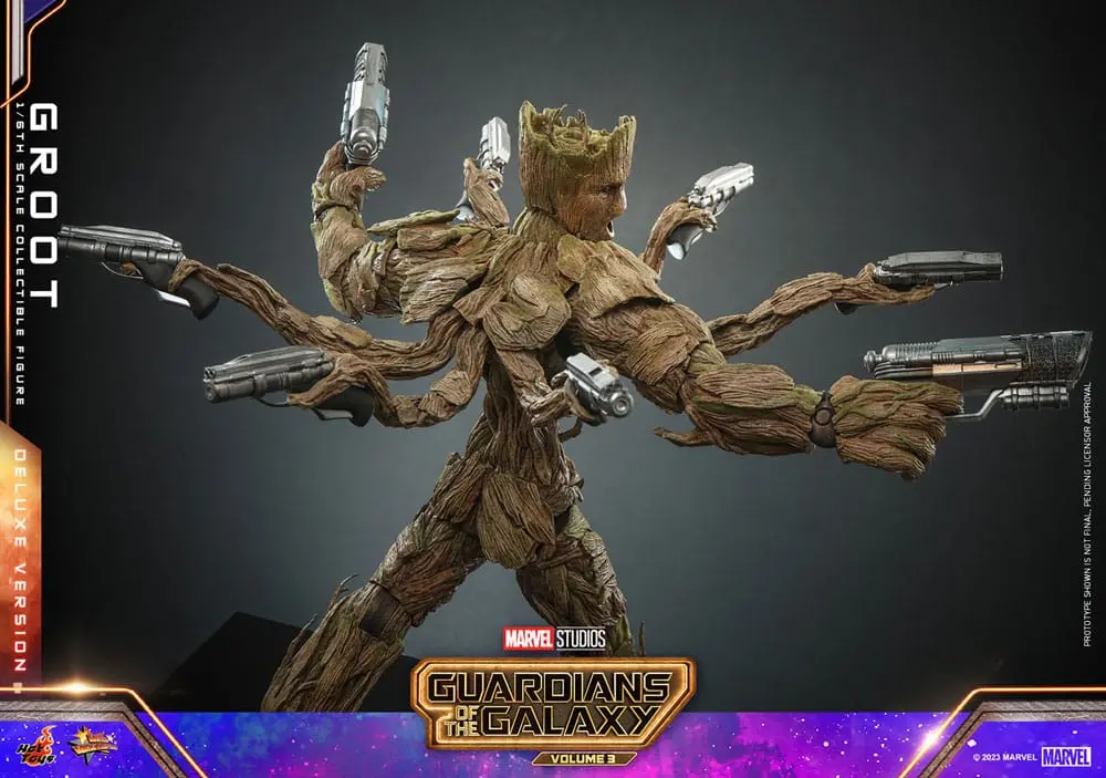 Guardians of the Galaxy Vol. 3 Movie Masterpiece Akční figurka 1/6 Groot (Deluxe verze) 32 cm fotografii produktu