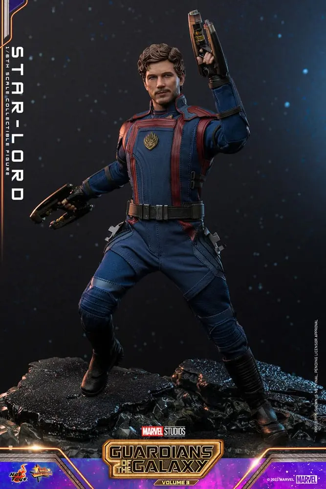 Guardians of the Galaxy Vol. 3 Movie Masterpiece akční figurka 1/6 Star-Lord 31 cm fotografii produktu