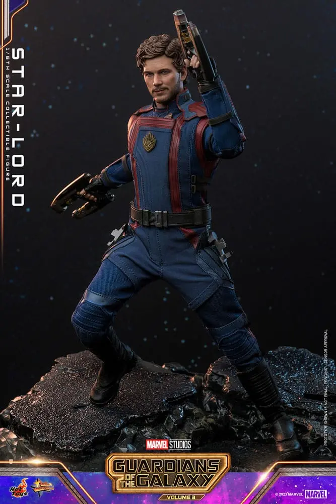 Guardians of the Galaxy Vol. 3 Movie Masterpiece akční figurka 1/6 Star-Lord 31 cm fotografii produktu