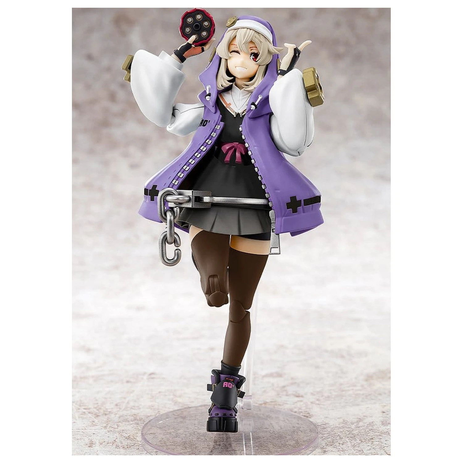 Guilty Gear Strive Plastic Model Kit Bridget Articulated Purple Color Ver. 14 cm fotografii produktu