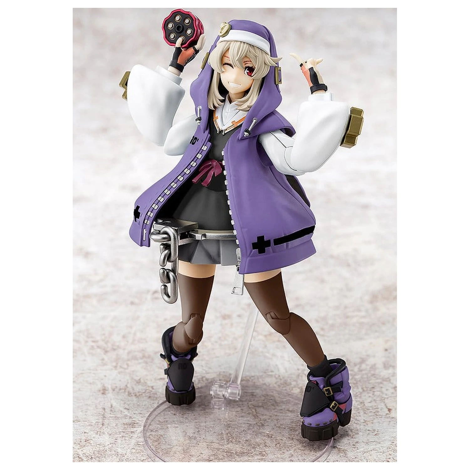 Guilty Gear Strive Plastic Model Kit Bridget Articulated Purple Color Ver. 14 cm fotografii produktu
