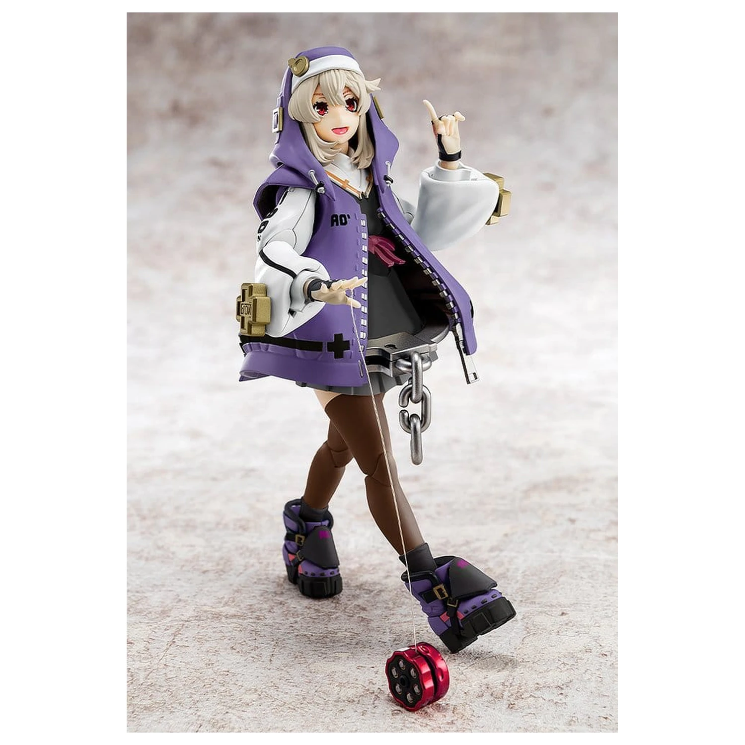 Guilty Gear Strive Plastic Model Kit Bridget Articulated Purple Color Ver. 14 cm fotografii produktu