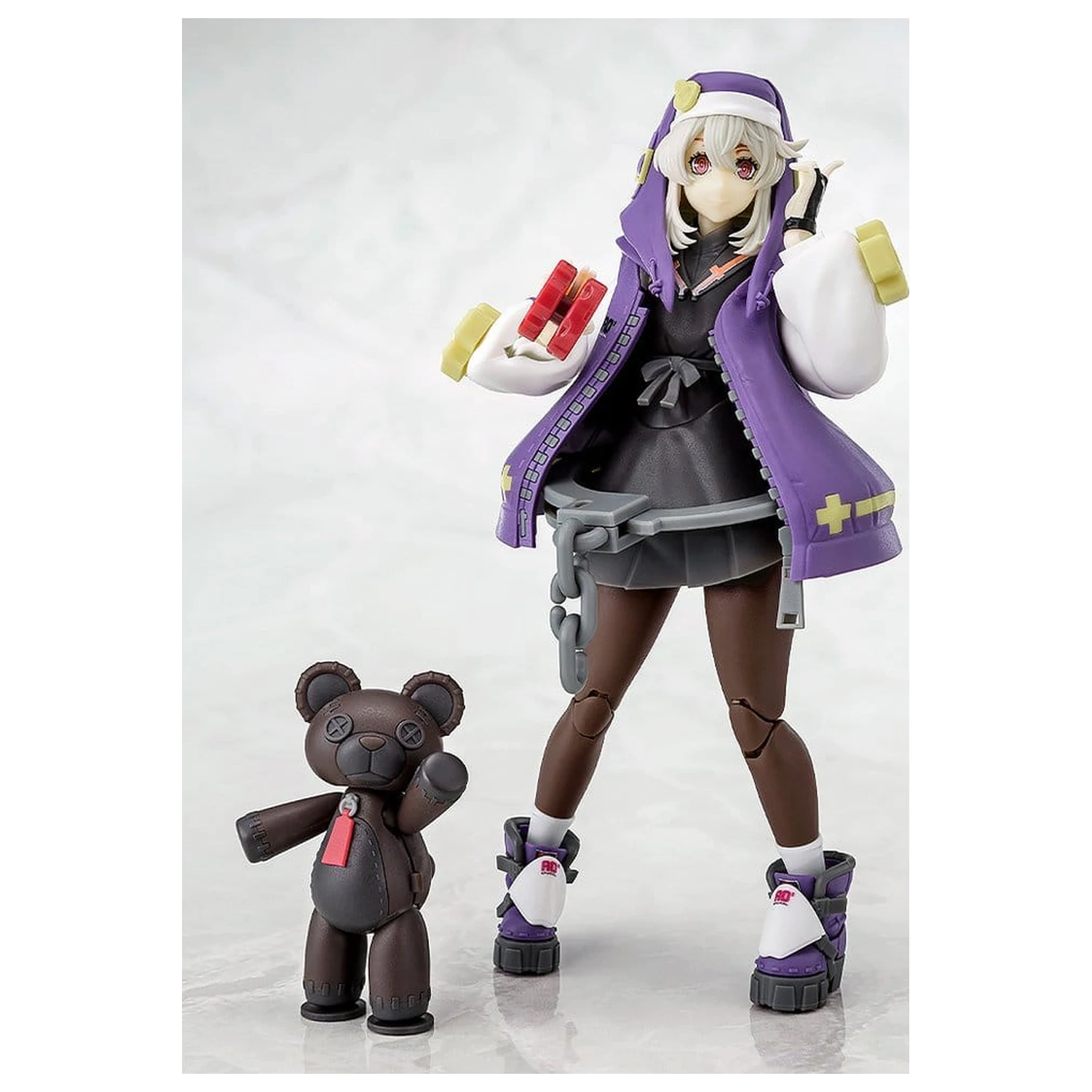 Guilty Gear Strive Plastic Model Kit Bridget Articulated Purple Color Ver. 14 cm fotografii produktu