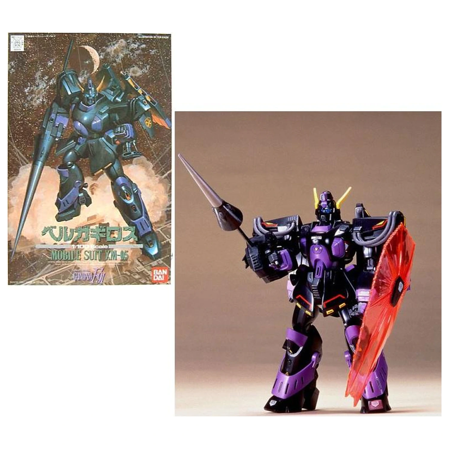 Gundam 1/100 Berga Giros Plastikový model fotografii produktu