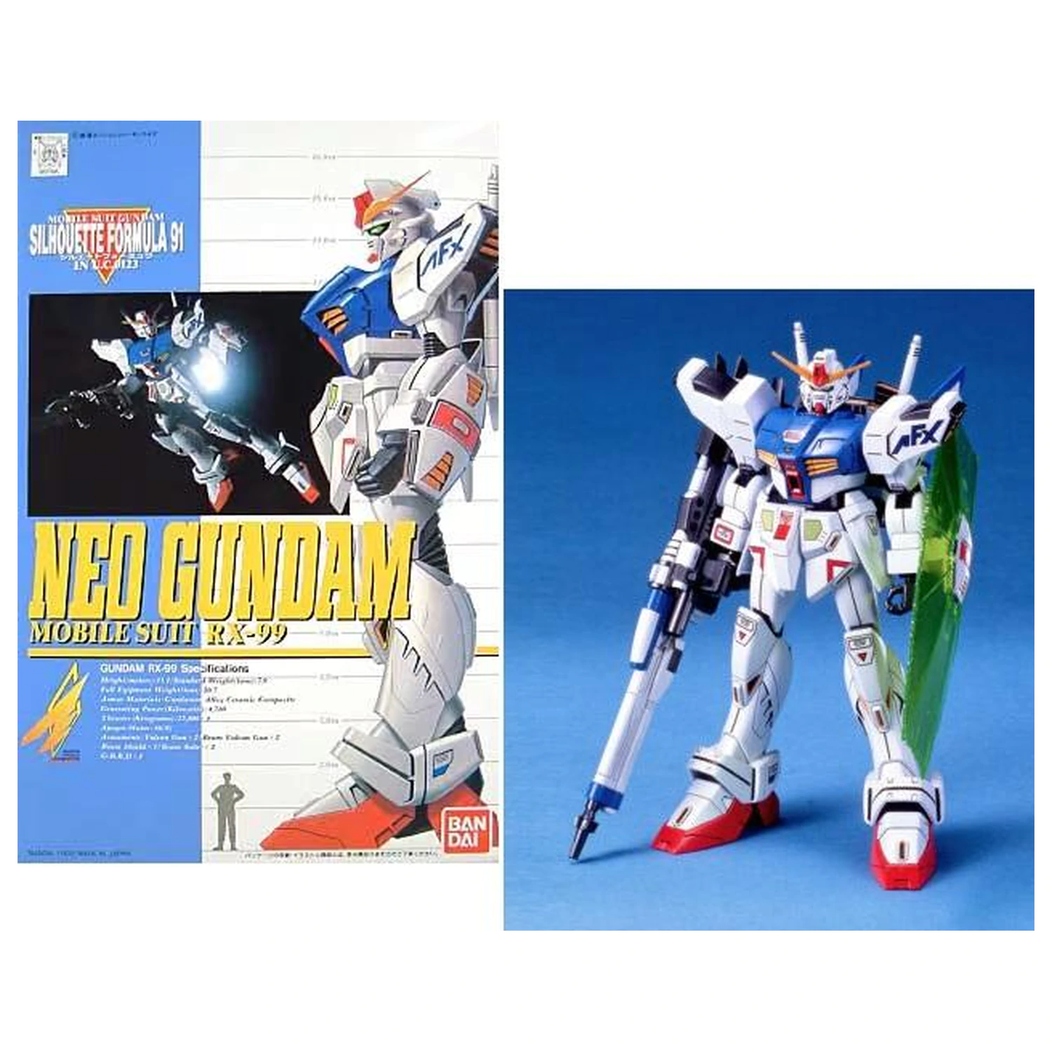 Plastikový model Gundam 1/100 RX-99 Neo Gundam Model Kit fotografii produktu