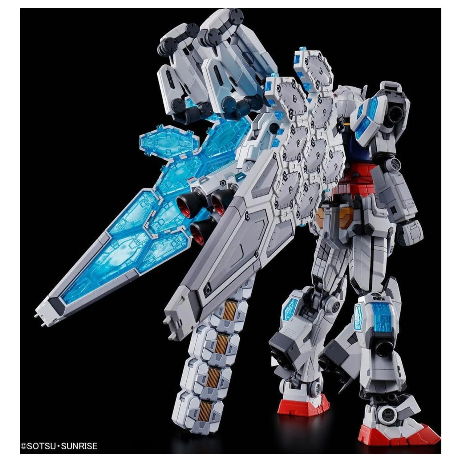 Gundam 1/144 RX-78F00/E (EX-001 G.L.R.S.S.) Chemická Modelová Sada fotografii produktu