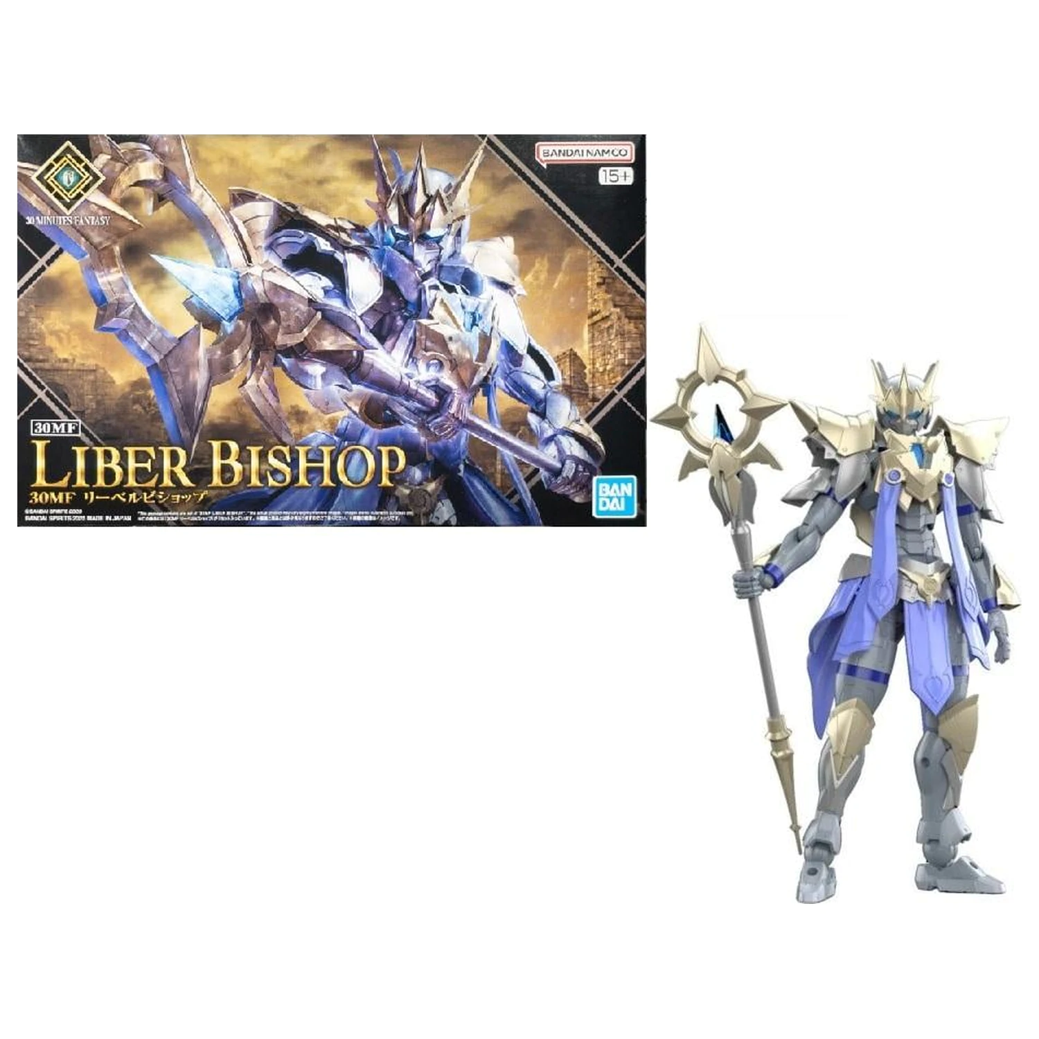 Gundam 30MF Liber Bishop Model Kit fotografii produktu