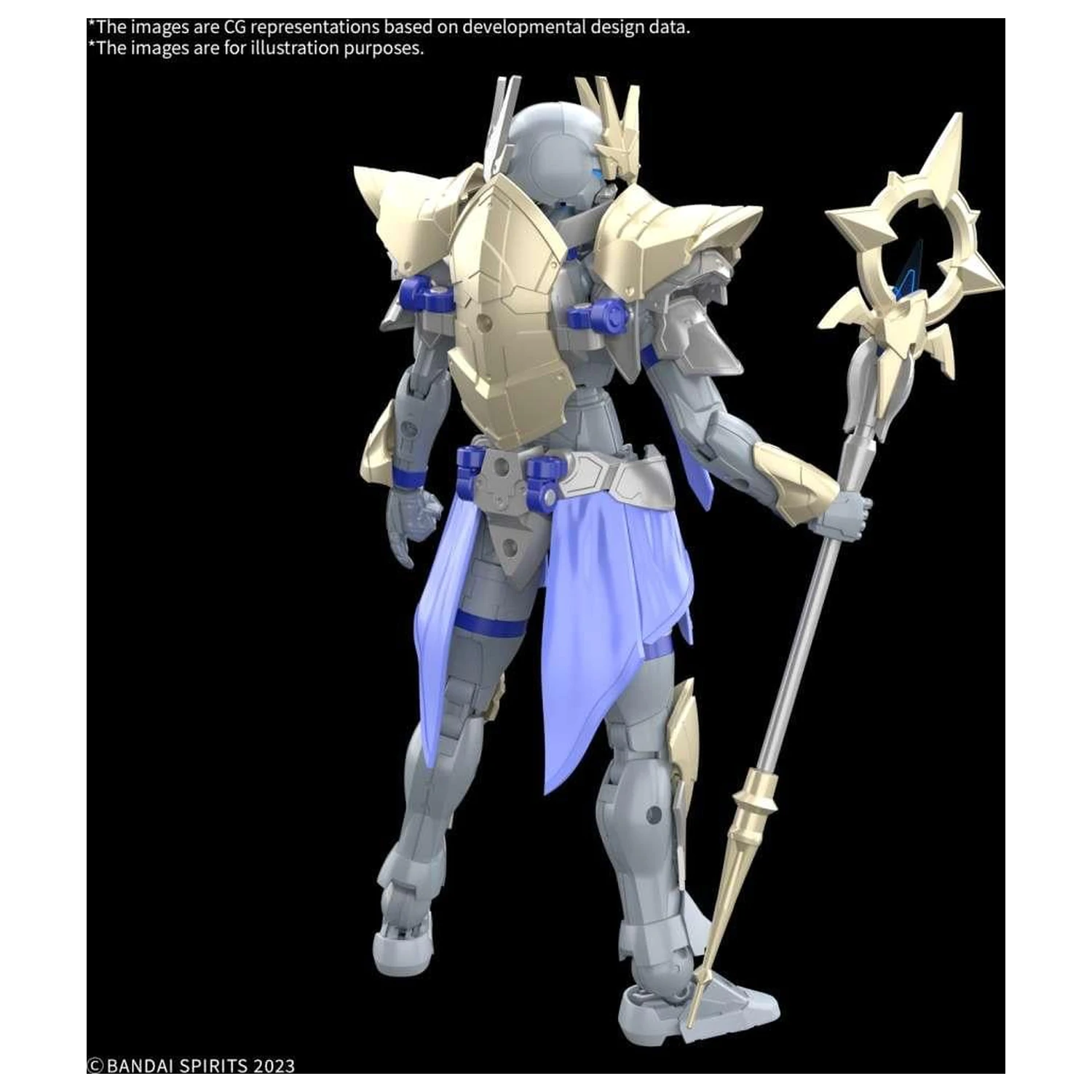 Gundam 30MF Liber Bishop Model Kit fotografii produktu