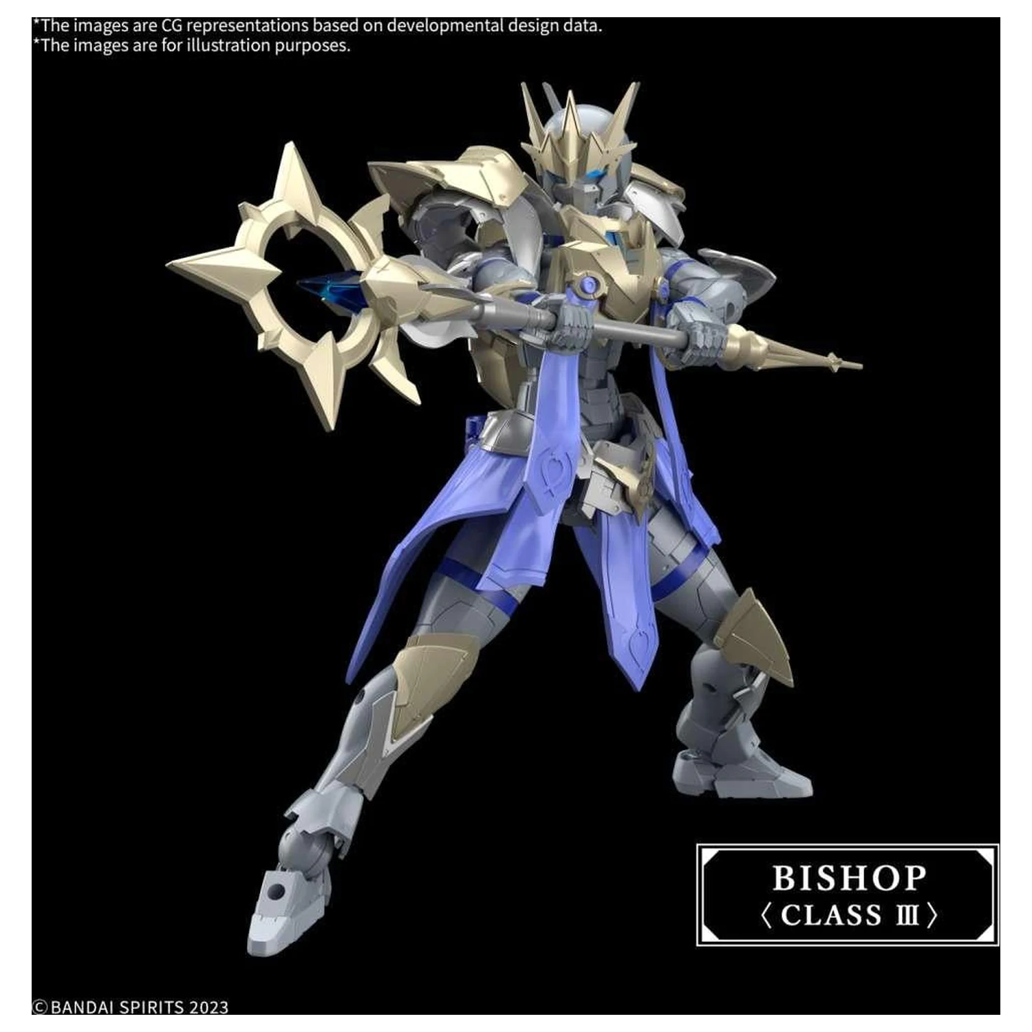 Gundam 30MF Liber Bishop Model Kit fotografii produktu