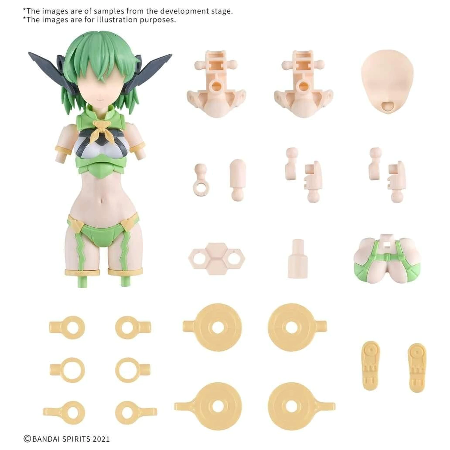 Gundam 30MS Option Parts Set 16 Model Kit fotografii produktu