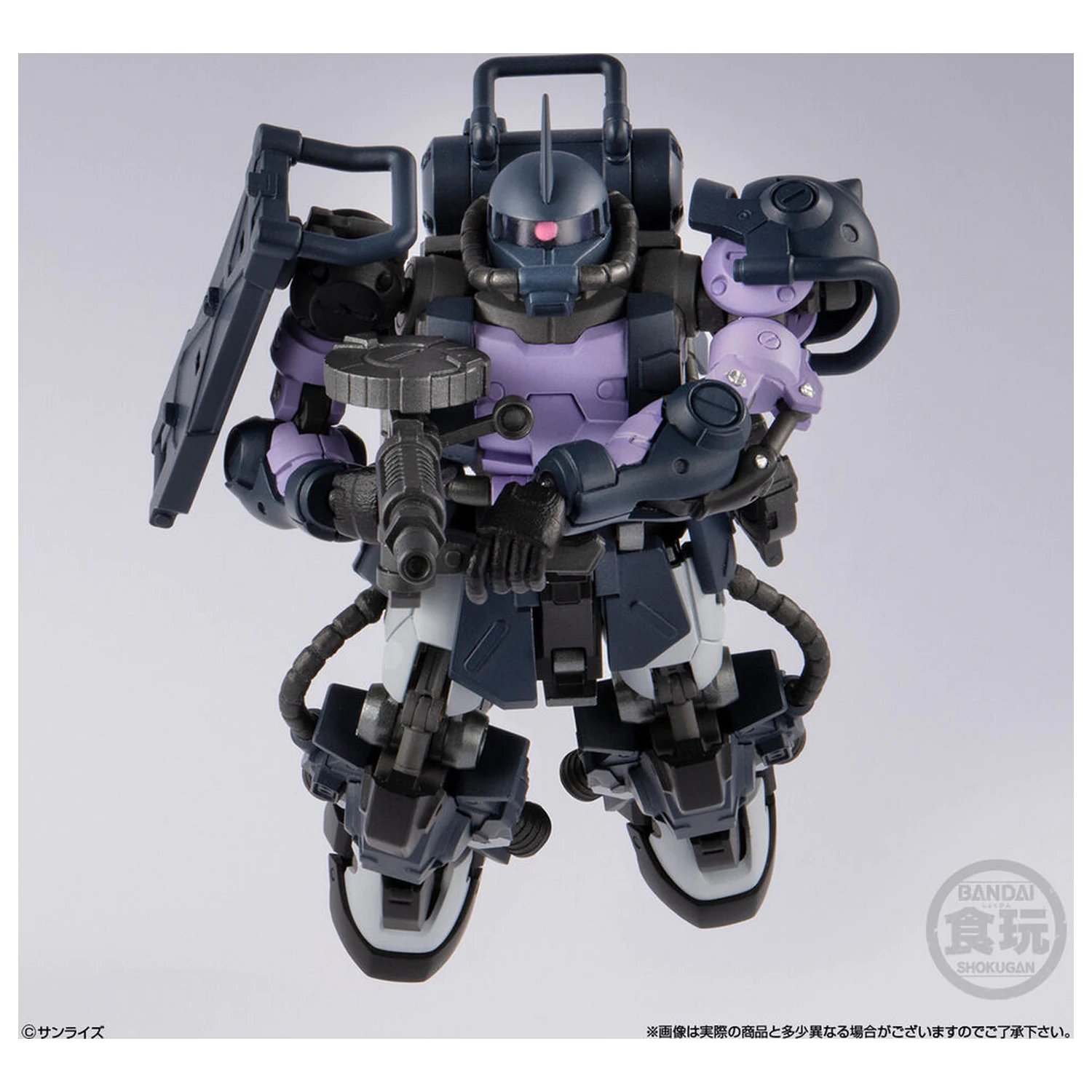 Gundam Artifact PRO High Mobility Zaku II Black Tri-Stars Specification figurka 10cm fotografii produktu