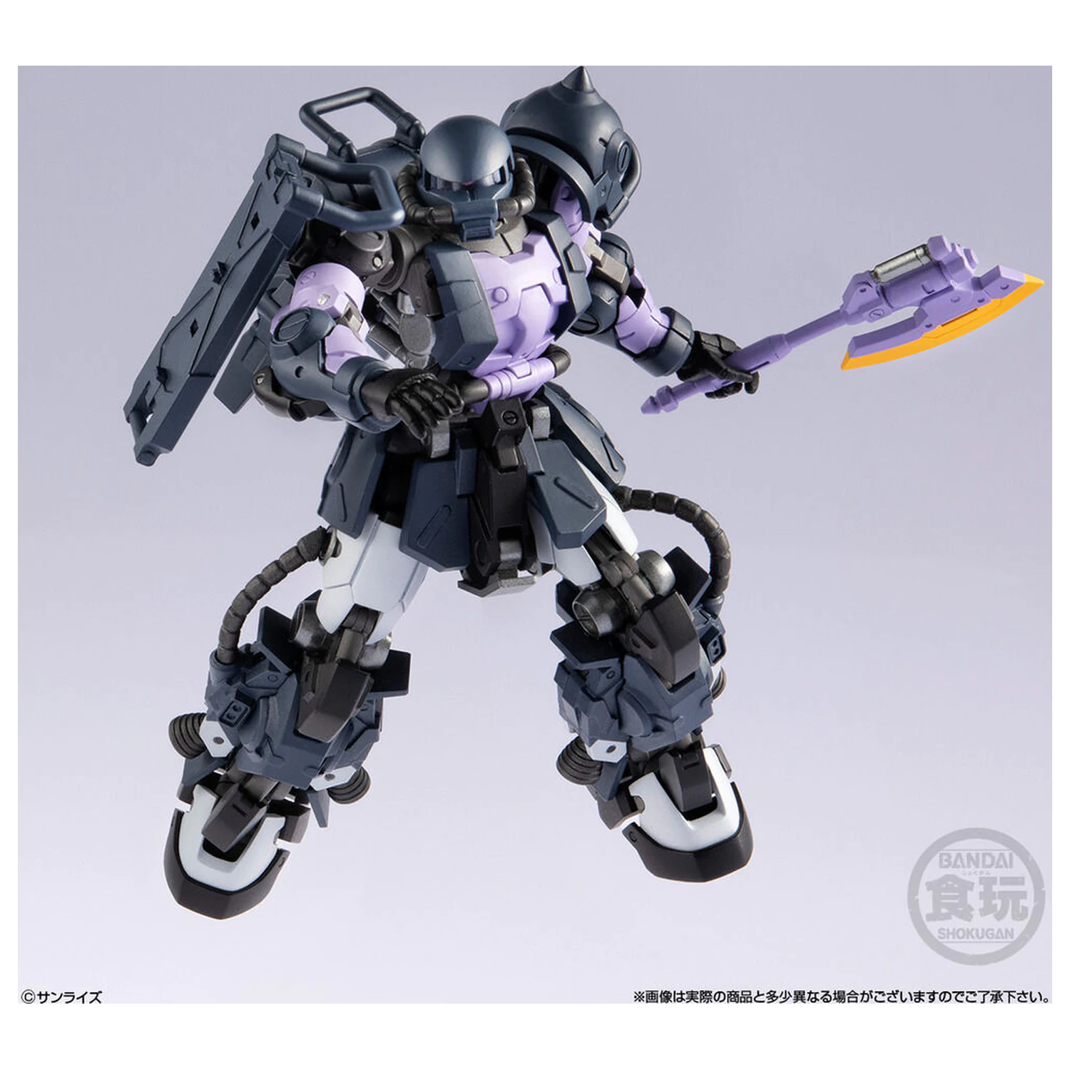 Gundam Artifact PRO High Mobility Zaku II Black Tri-Stars Specification figurka 10cm fotografii produktu