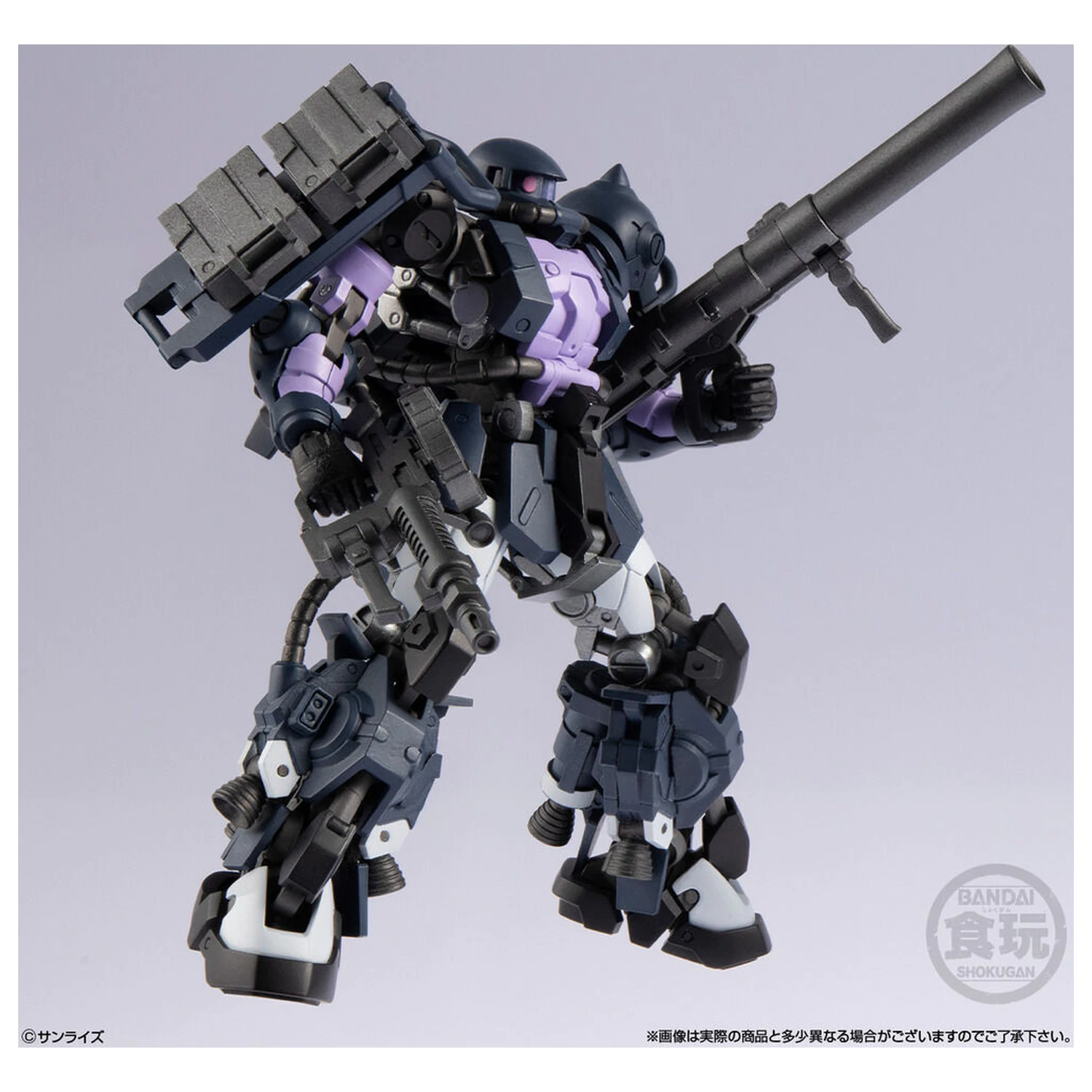 Gundam Artifact PRO High Mobility Zaku II Black Tri-Stars Specification figurka 10cm fotografii produktu