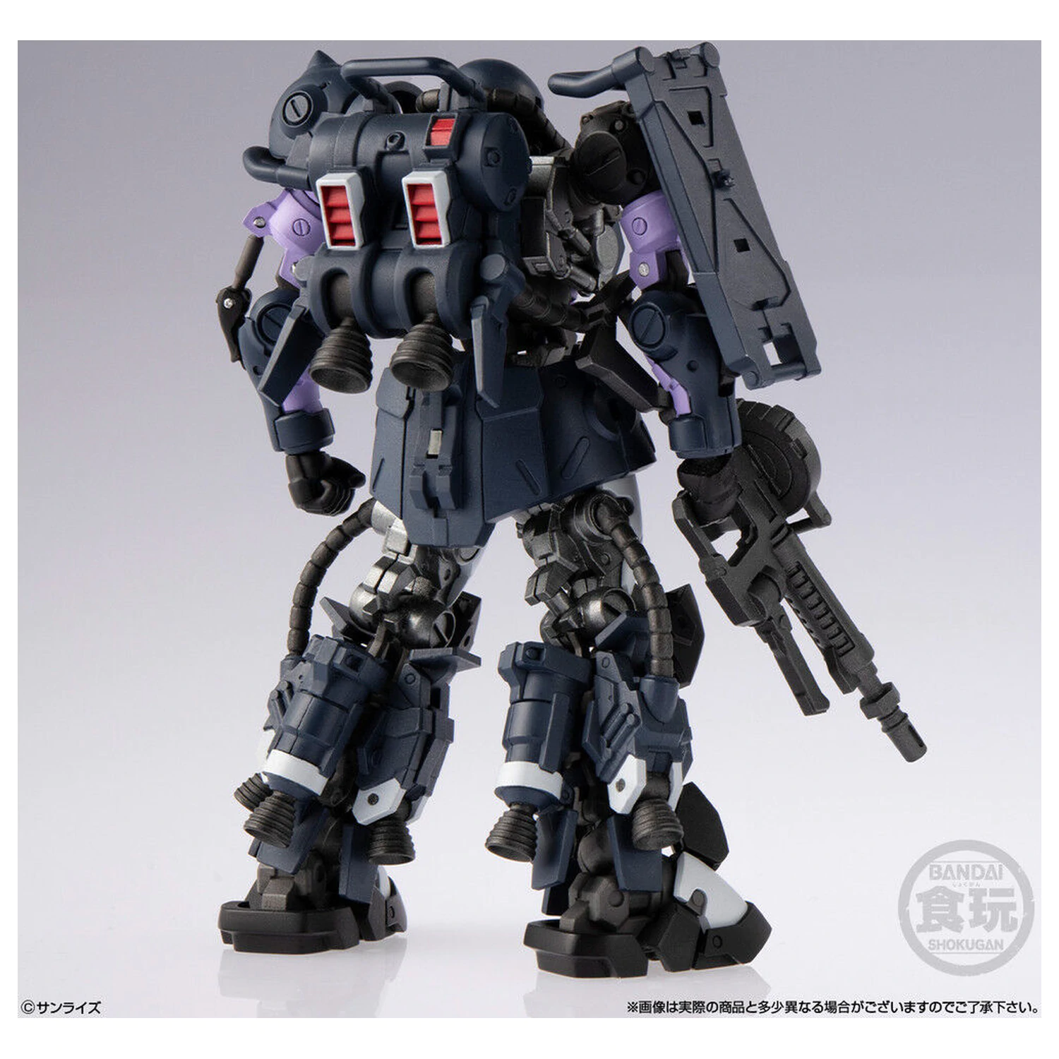 Gundam Artifact PRO High Mobility Zaku II Black Tri-Stars Specification figurka 10cm fotografii produktu