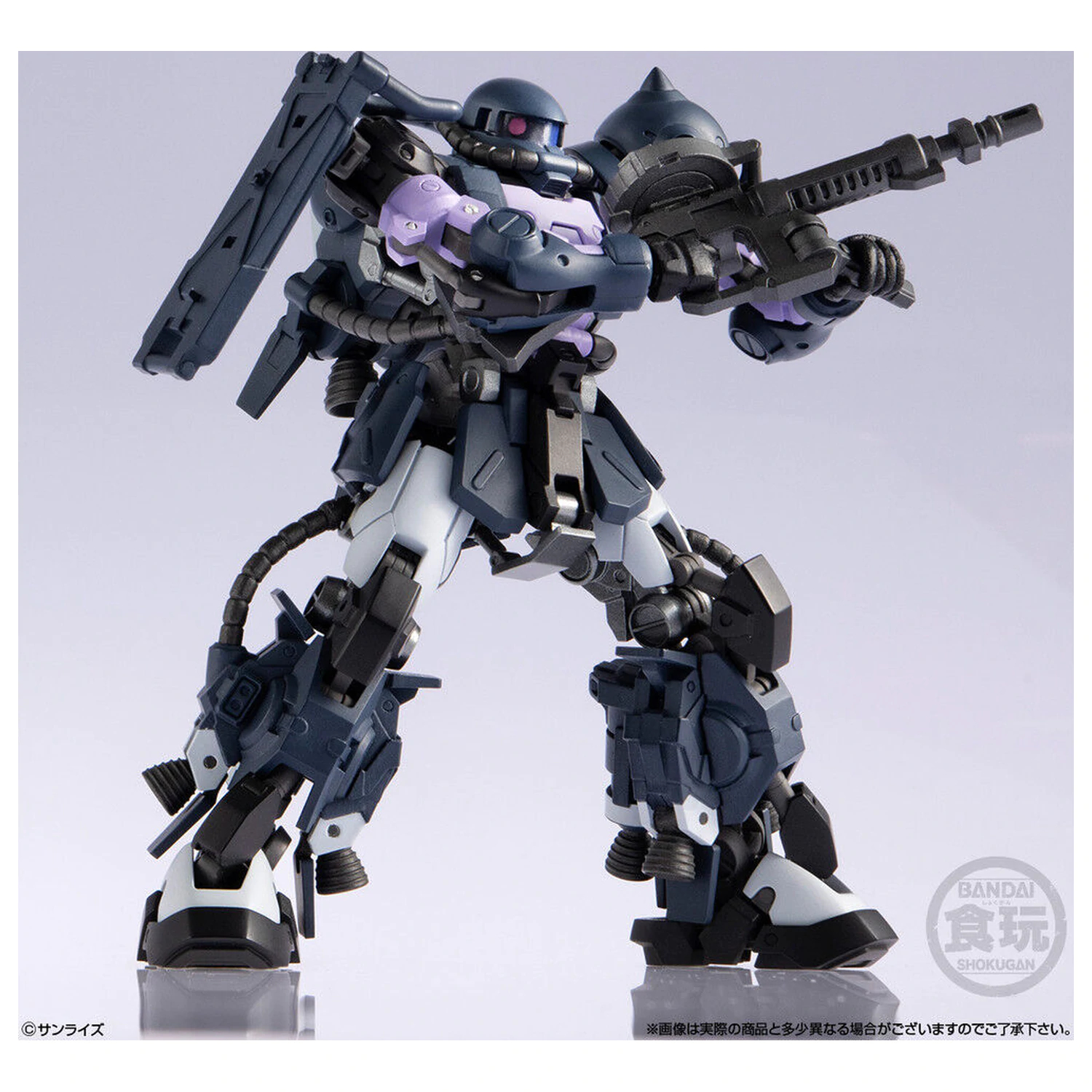Gundam Artifact PRO High Mobility Zaku II Black Tri-Stars Specification figurka 10cm fotografii produktu