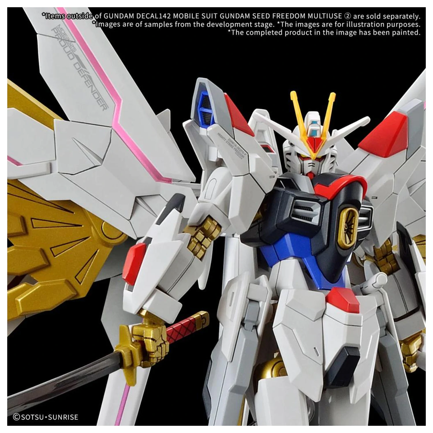 Gundam Decal 142 Gundam Seed Freedom Víceúčelový 2 Model Kit fotografii produktu