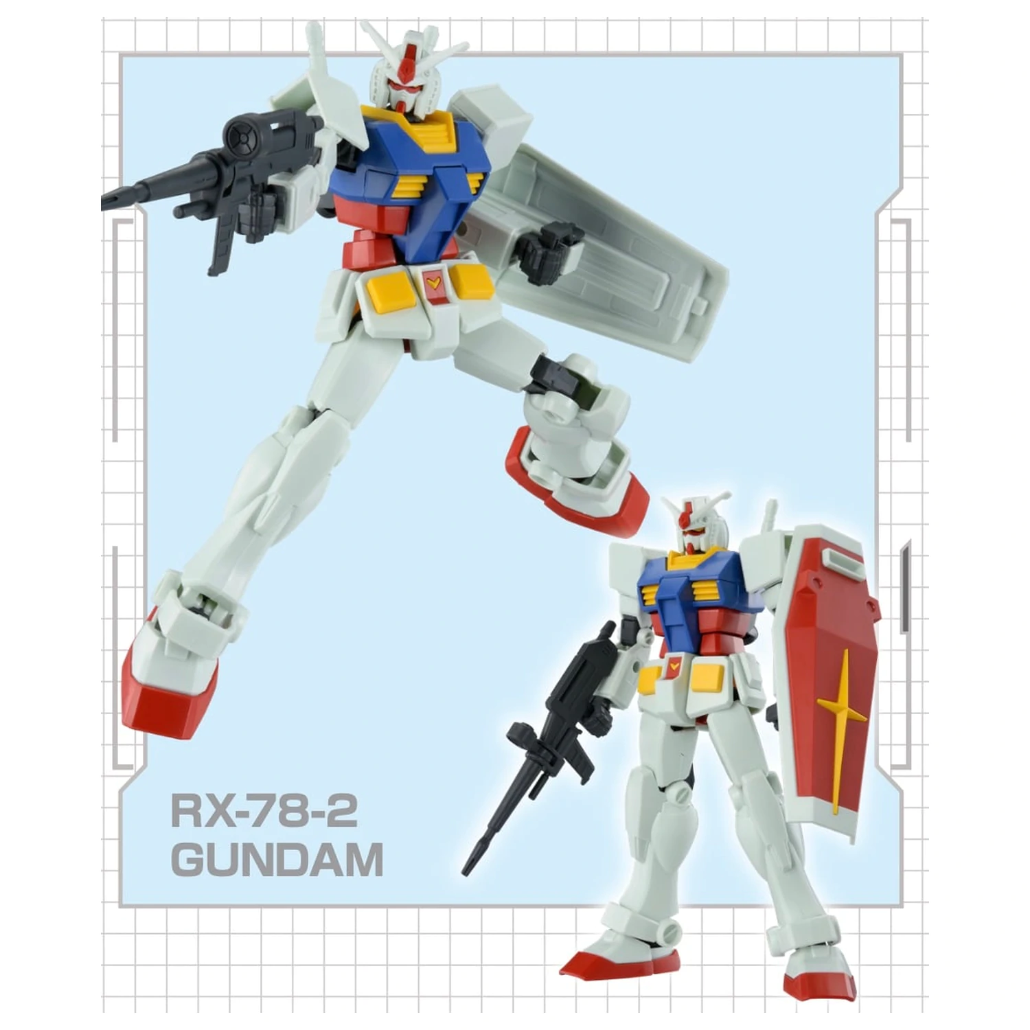 Gundam Entry Grade 1/144 RX-78-2 Gundam model stavebnice fotografii produktu