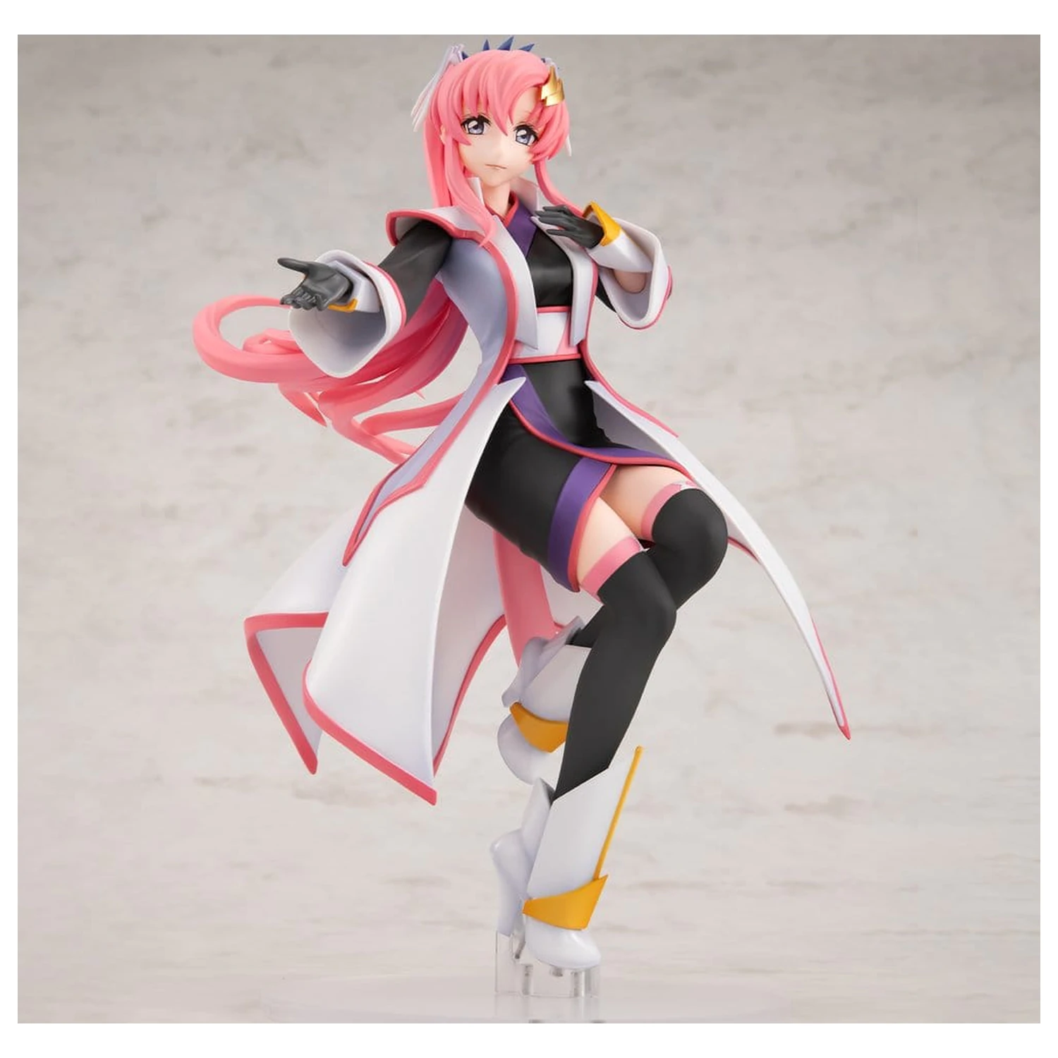 Gundam GGG (Gundam Girls Generation) Series PVC figurka Mobile Suit Gundam SEED FREEDOM Lacus Clyne Battle Surcoat Ver. 22 cm fotografii produktu
