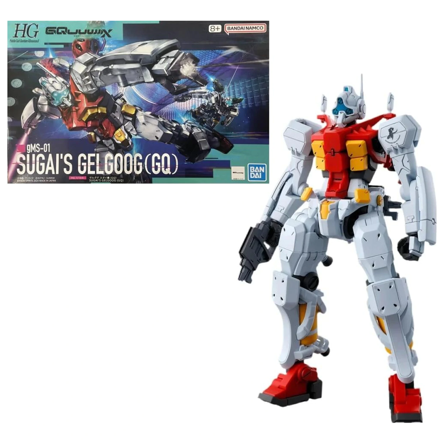 GUNDAM HG 1/144 GQuuuuuuX Sugai's Gelgoog (GQ) model stavebnice fotografii produktu