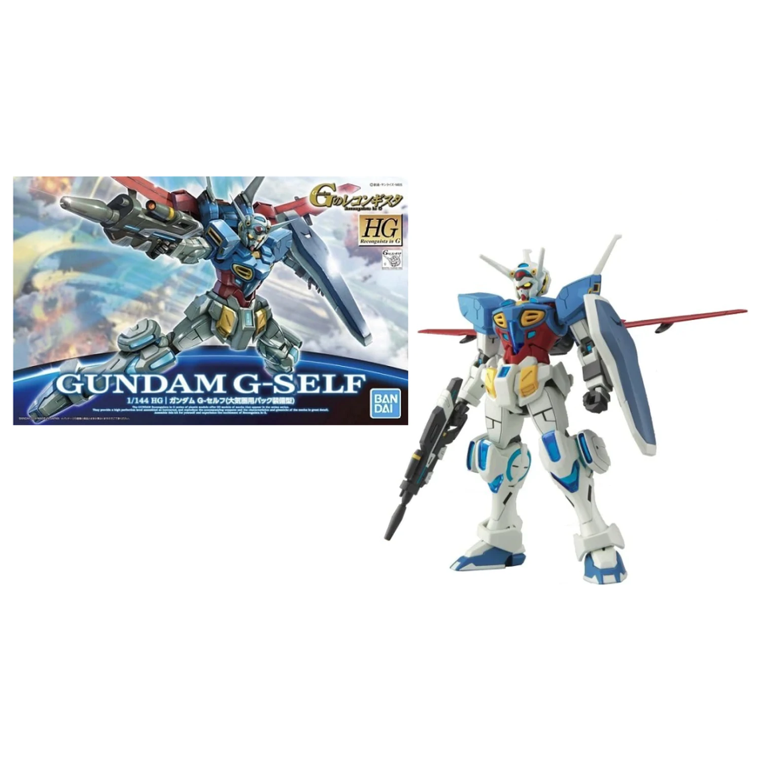 Gundam HG 1/144 Gundam G-Self Atmospheric Pack Model Kit fotografii produktu