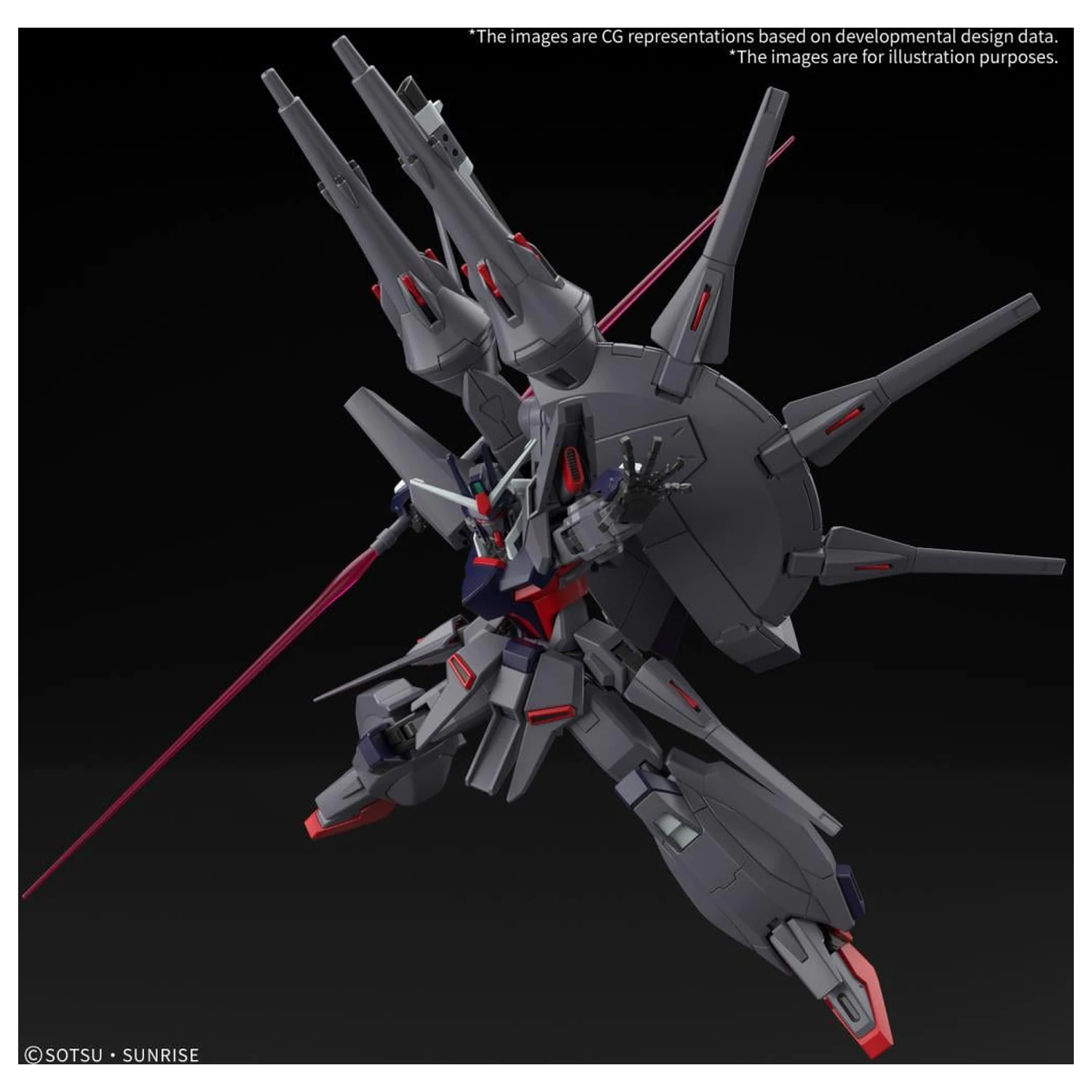 Gundam HG 1/144 Legend Gundam model stavebnice fotografii produktu
