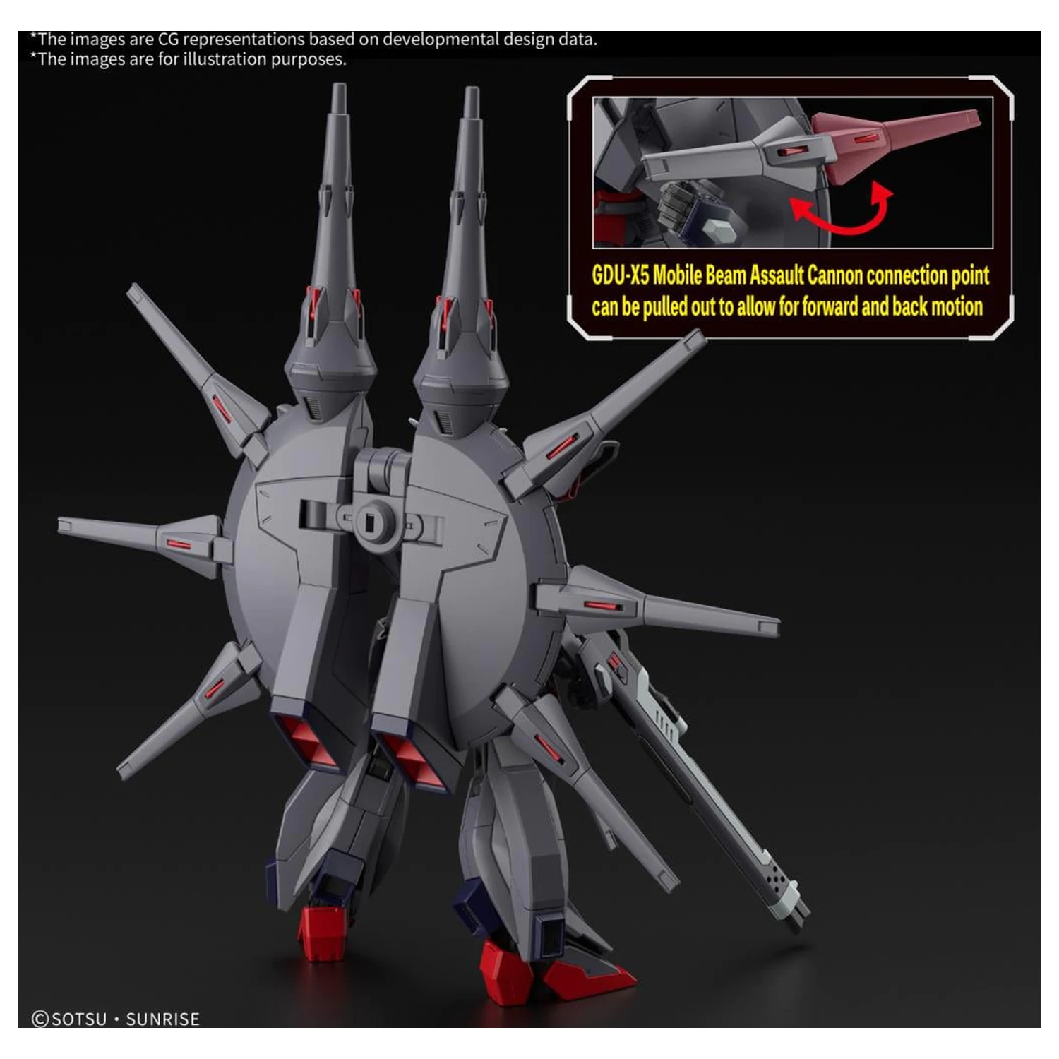 Gundam HG 1/144 Legend Gundam model stavebnice fotografii produktu