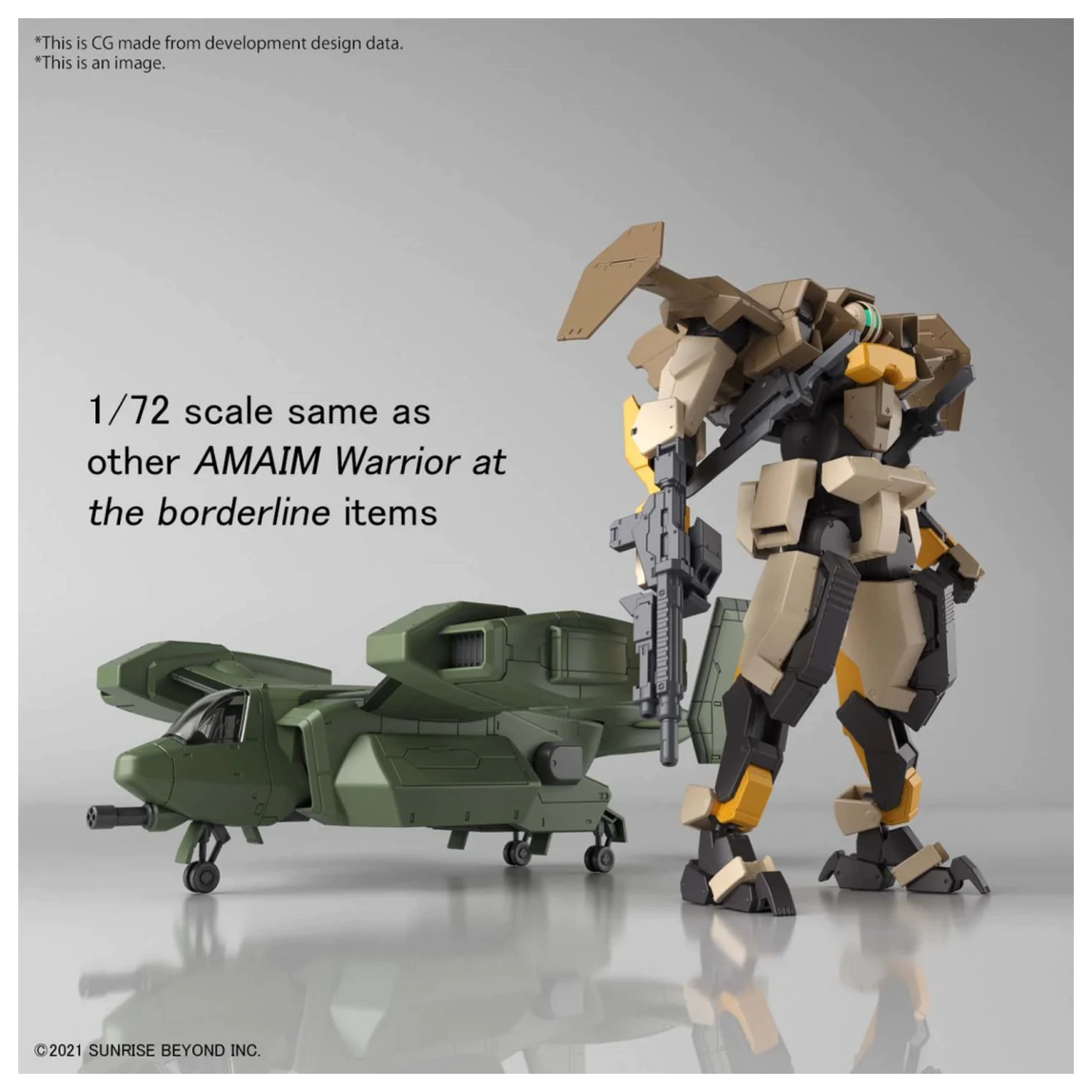Gundam HG 1/72 V-33 Stork Carrier Model Kit fotografii produktu