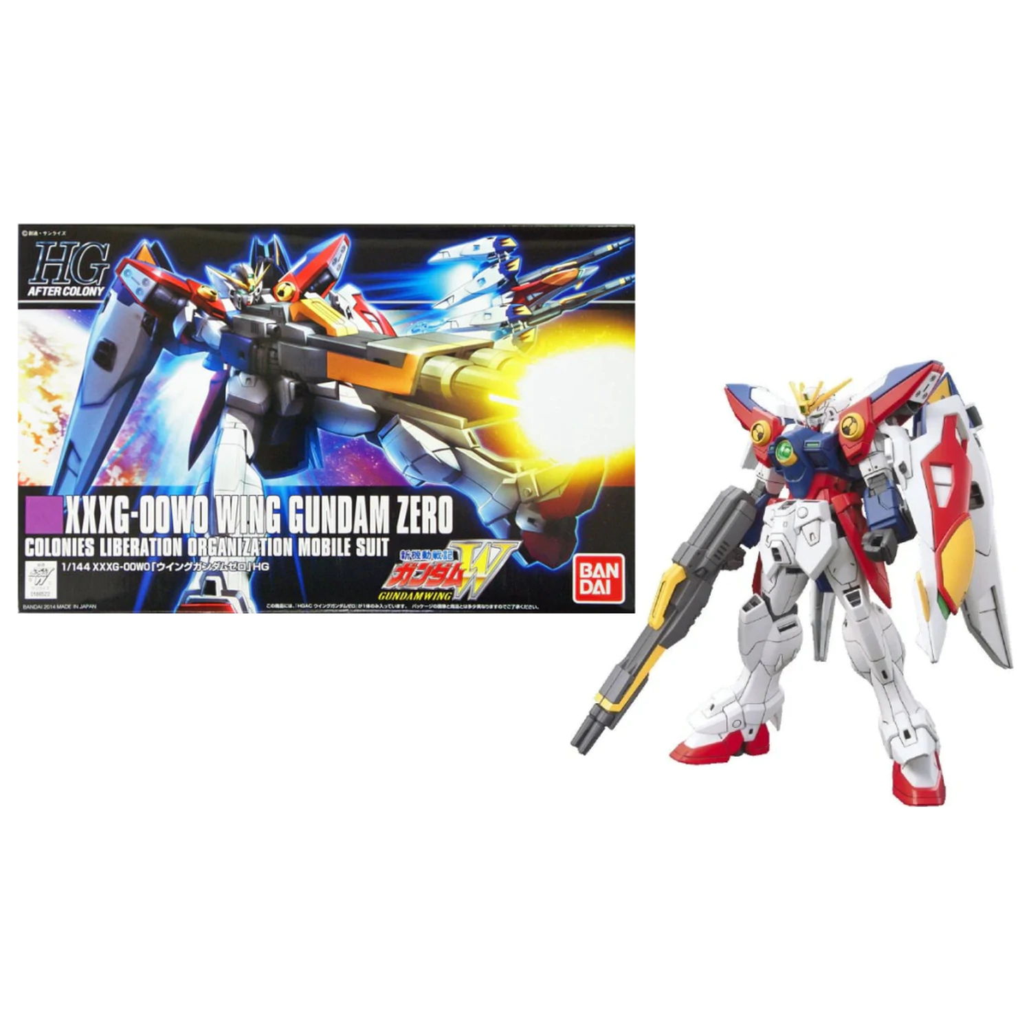 GUNDAM HGAC Wing Gundam Zero model Kit fotografii produktu