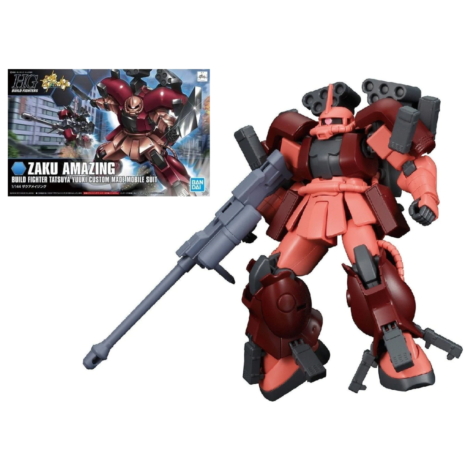 GUNDAM HGBF 1/144 Zaku Amazing Modelová sada fotografii produktu