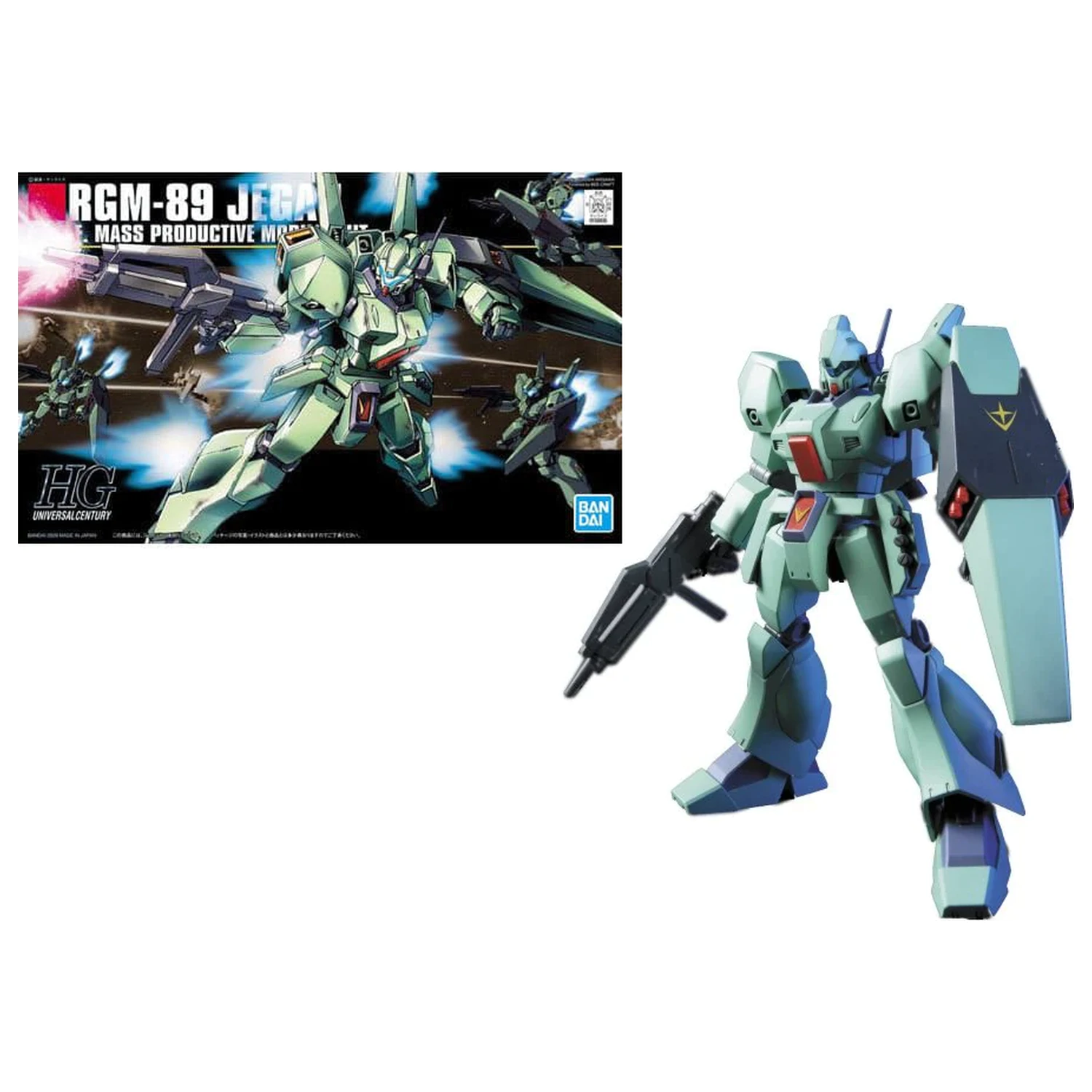 Gundam HGUC 1/144 RGM-89 Jegan modelová stavebnice fotografii produktu