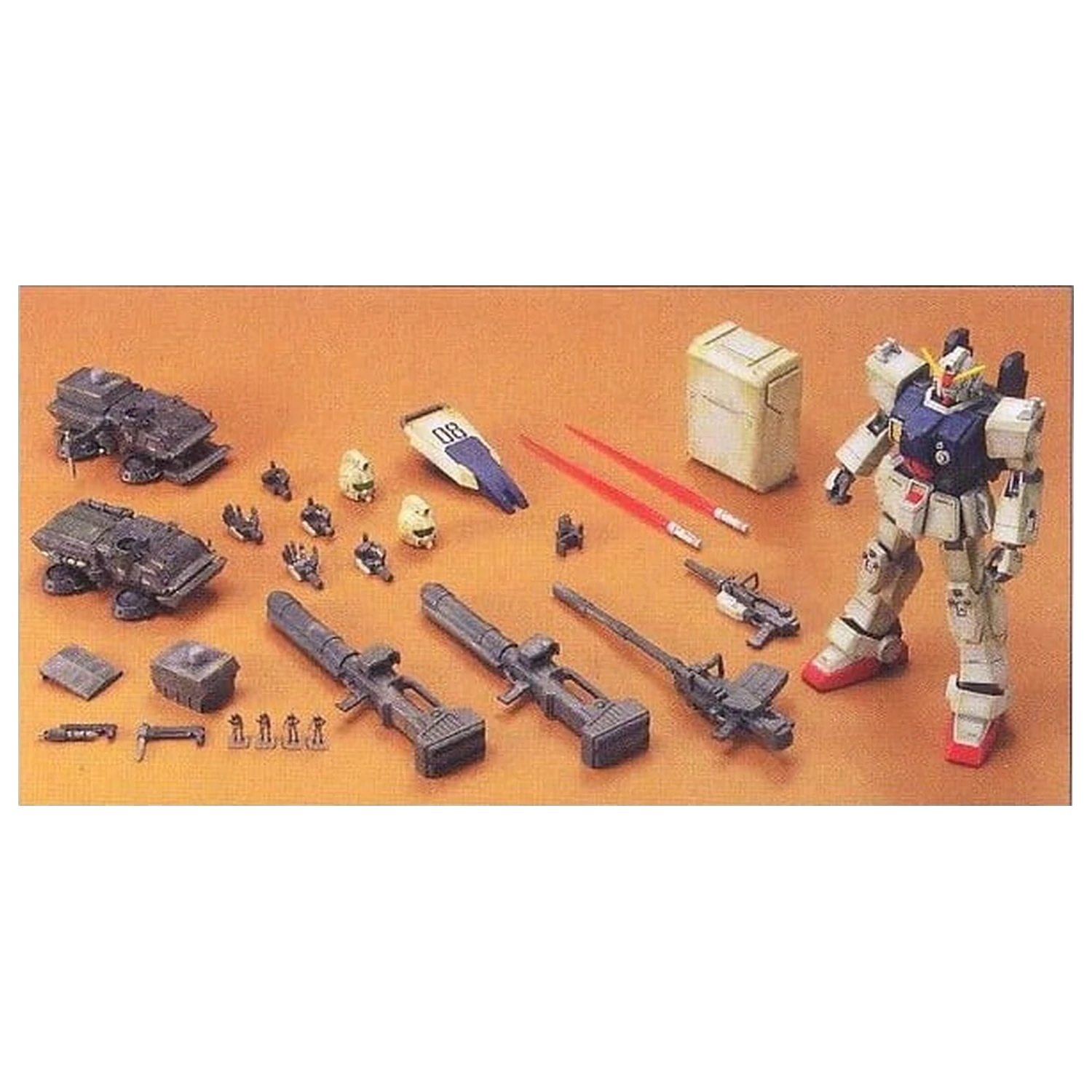 Gundam HGUC 1/144 RX-79(G) Gundam Sada pozemní války fotografii produktu