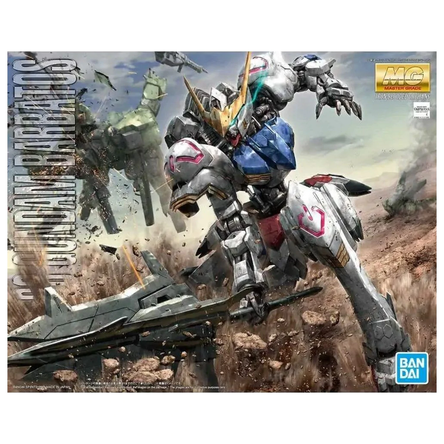 Gundam Iron-Blooded Orphans ASW-G-08 Gundam Barbatos pohyblivý oblek Modelová sada MG 1/100 fotografii produktu