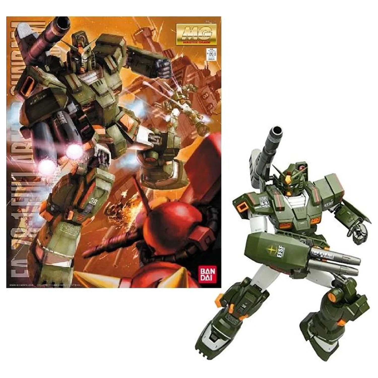 Gundam MG 1/100 Full Armor Gundam Model Sestava fotografii produktu