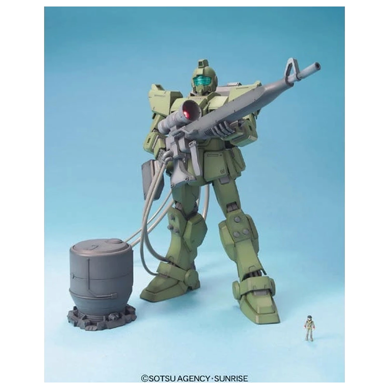 Gundam MG 1/100 GM Sniper modelová stavebnice fotografii produktu