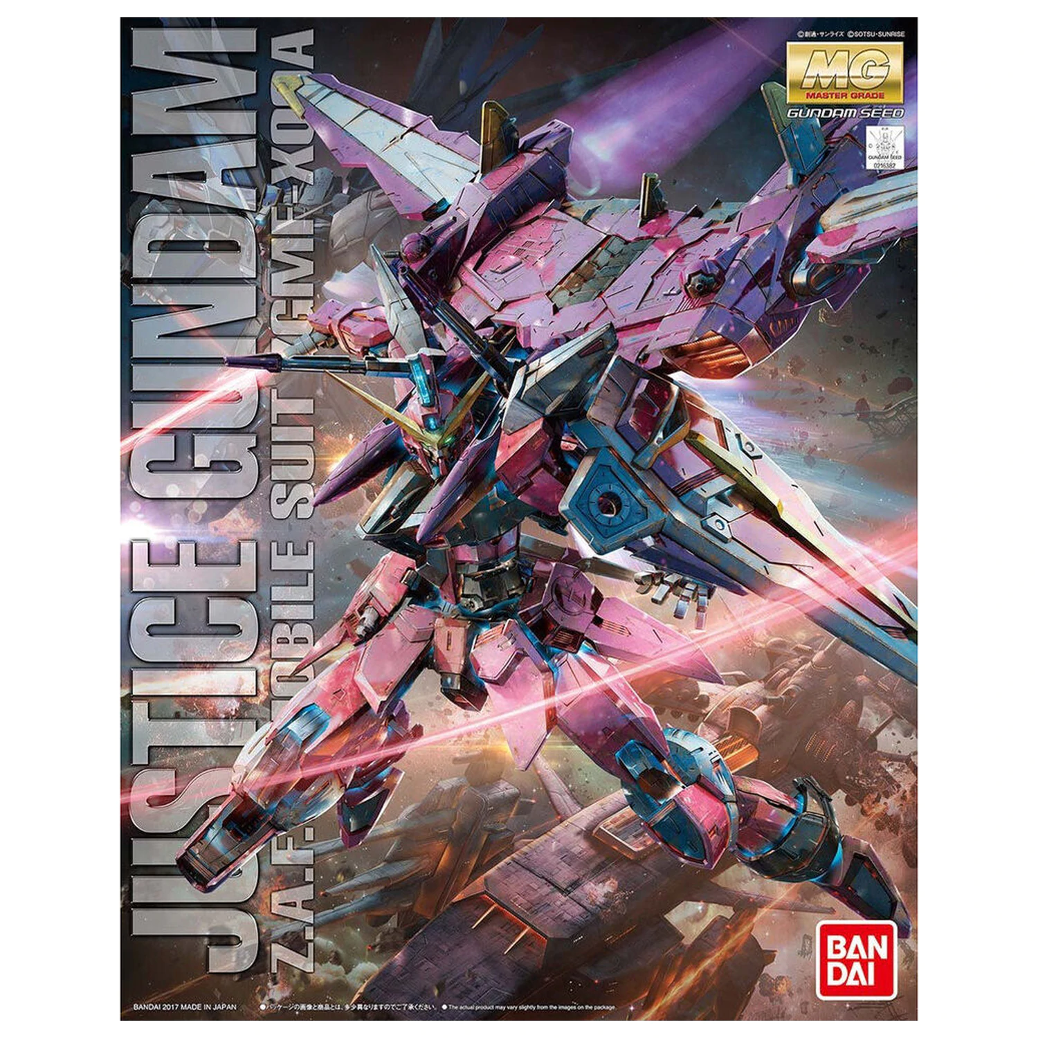 Modelová stavebnice MG 1/100 Infinite Justice Gundam fotografii produktu