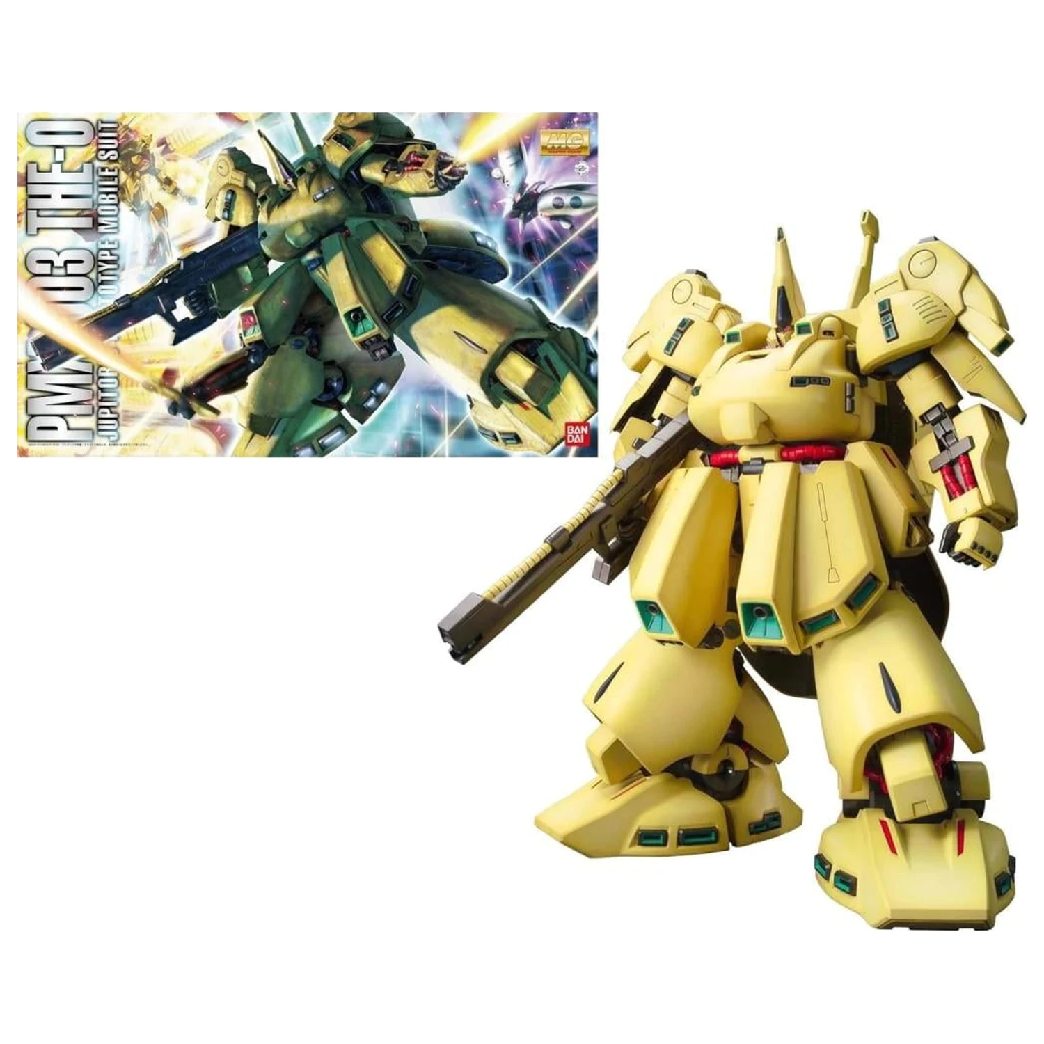 Gundam MG 1/100 PMX-003 The-O model fotografii produktu