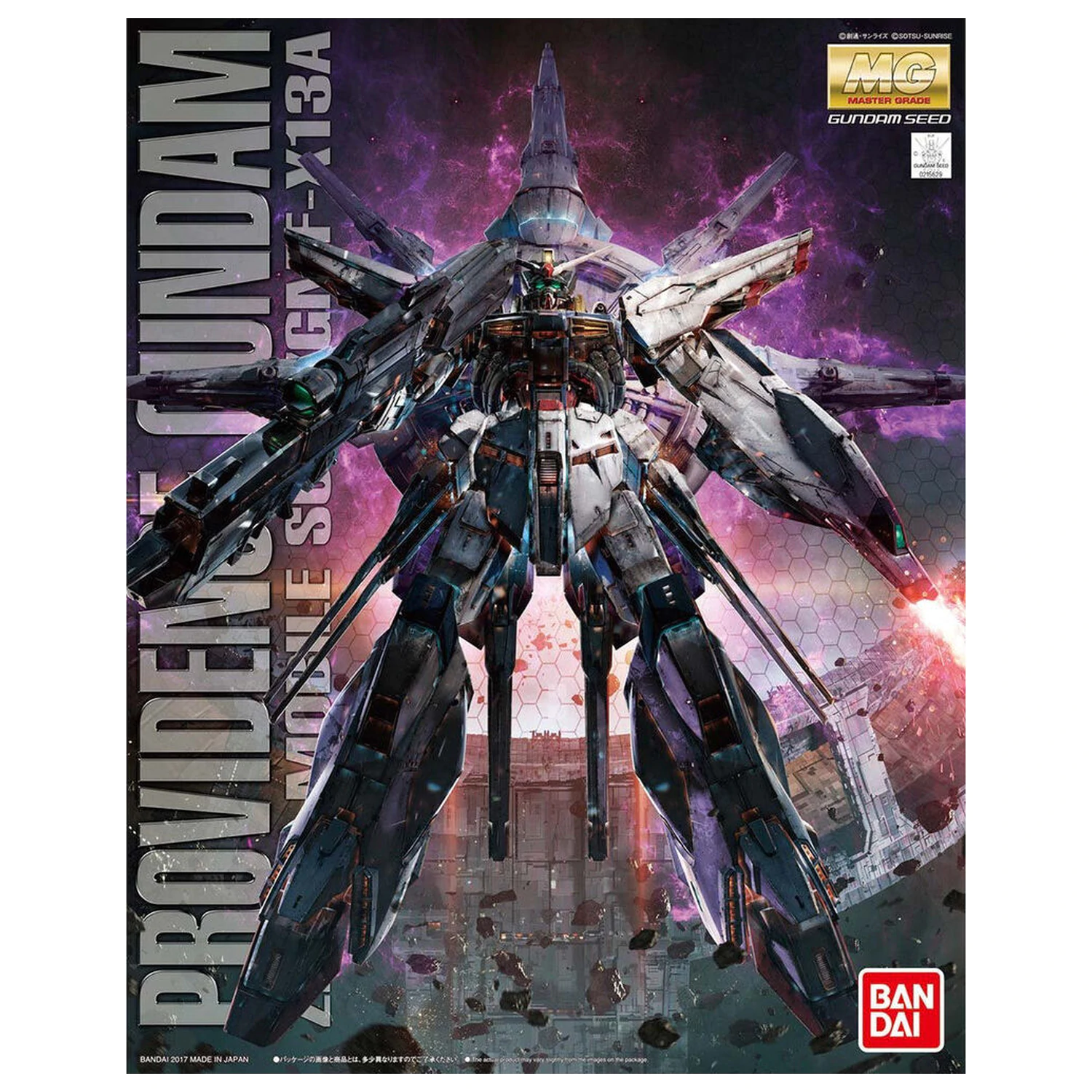 Sada modelu MG 1/100 Providence Gundam fotografii produktu