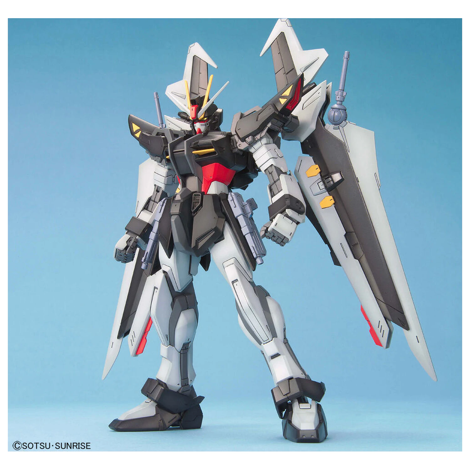 Model Kit MG 1/100 Strike Noir Gundam fotografii produktu