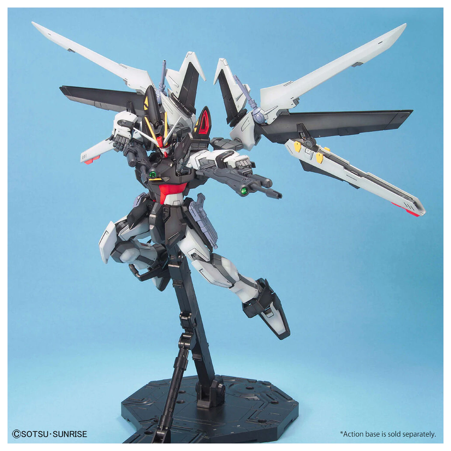 Model Kit MG 1/100 Strike Noir Gundam fotografii produktu