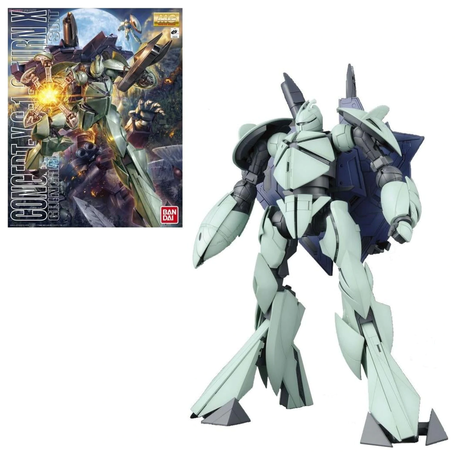 Gundam MG 1/100 Turn X modelová stavebnice fotografii produktu