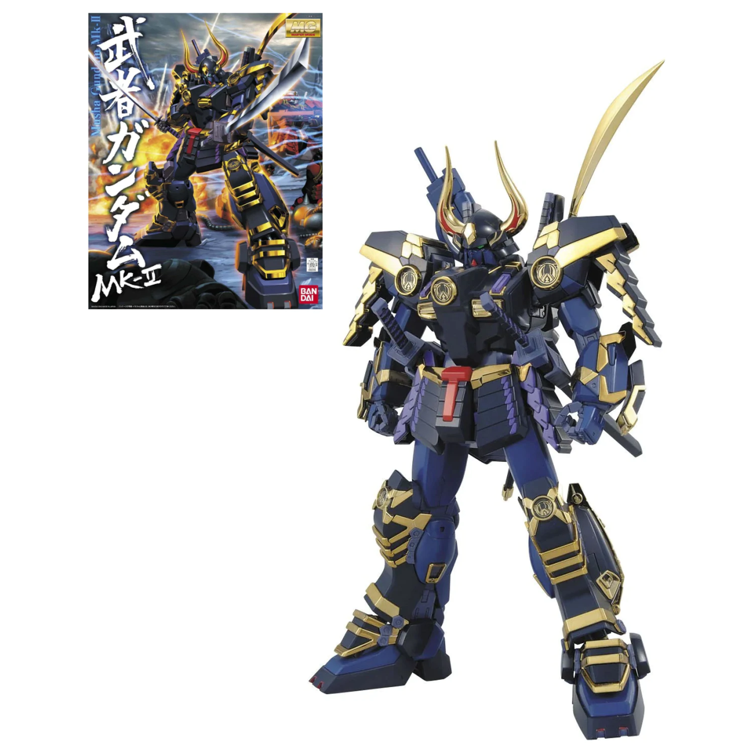 Gundam Model Kit Master Grade Musha Gundam MK-II 18 cm fotografii produktu