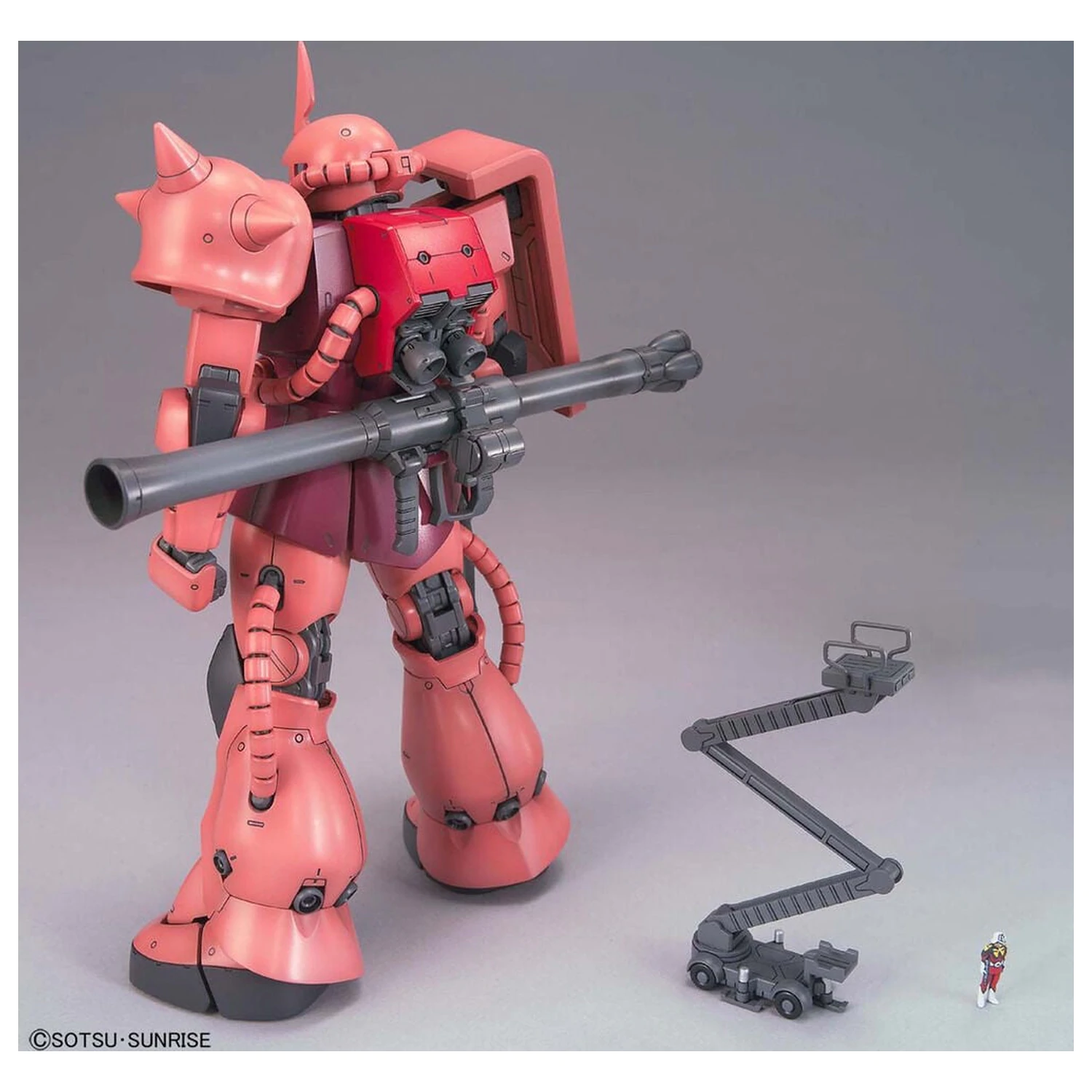 Gundam MS-06S Zaku II Char Aznable Custom Ver. 2.0 Sestavitelný model Mobile Suit Model Kit MG 1/100 fotografii produktu