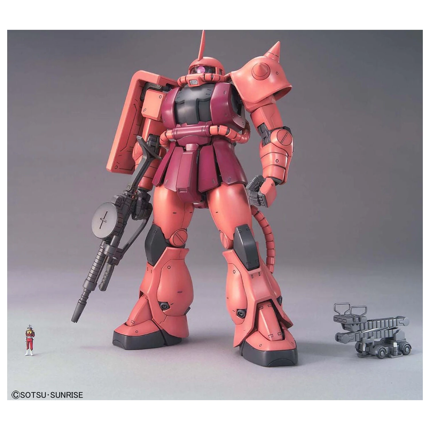 Gundam MS-06S Zaku II Char Aznable Custom Ver. 2.0 Sestavitelný model Mobile Suit Model Kit MG 1/100 fotografii produktu